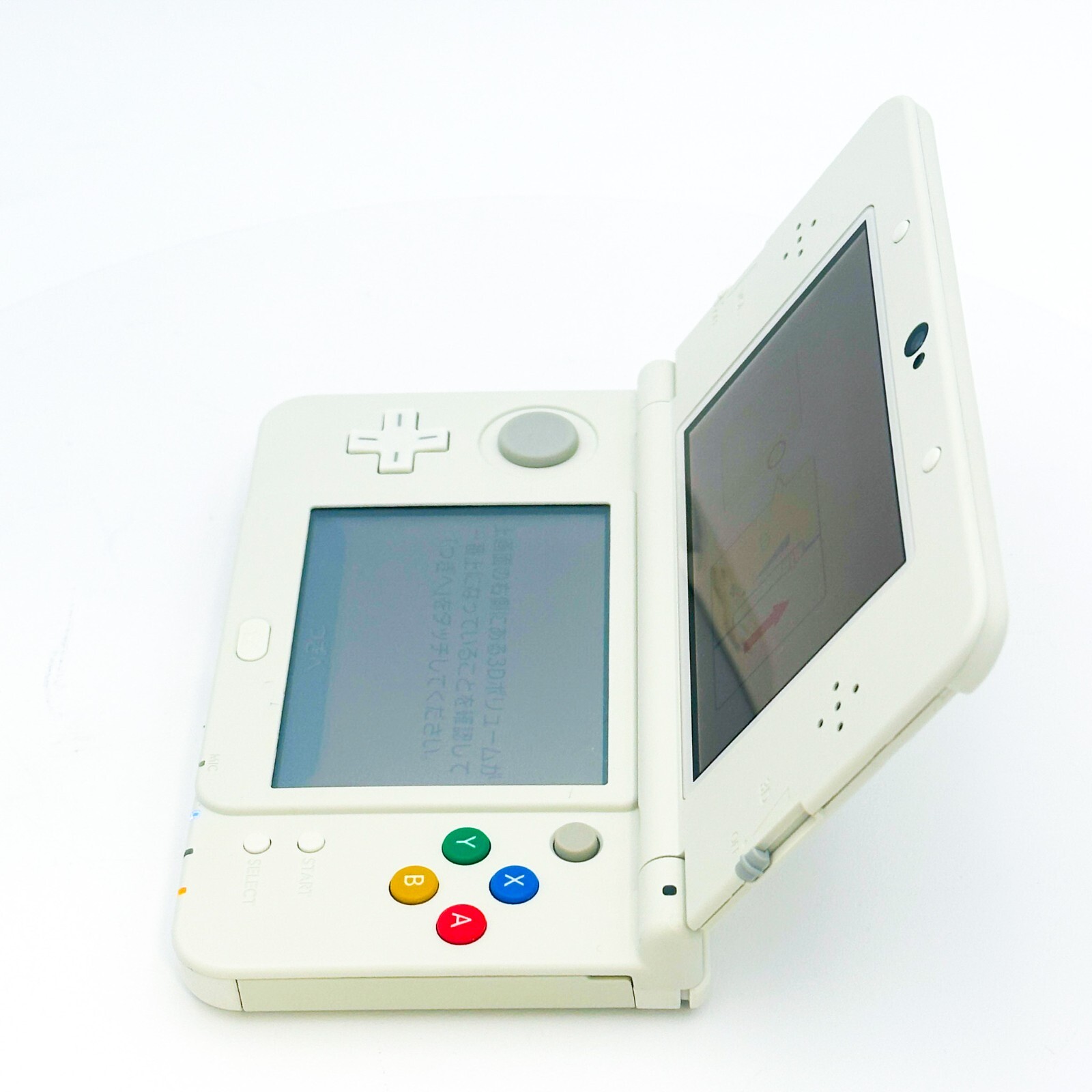 New Nintendo 3DS WHITE Console Japanese ver Good Condition Tested Used