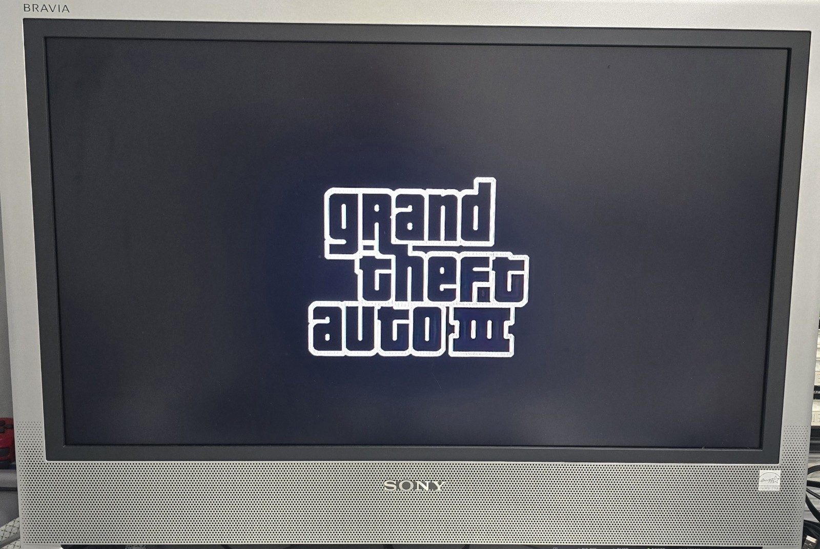 PS2 Slim Black Playstation 2 Console SCPH-77001 Grand Theft Auto III Bundle VGC