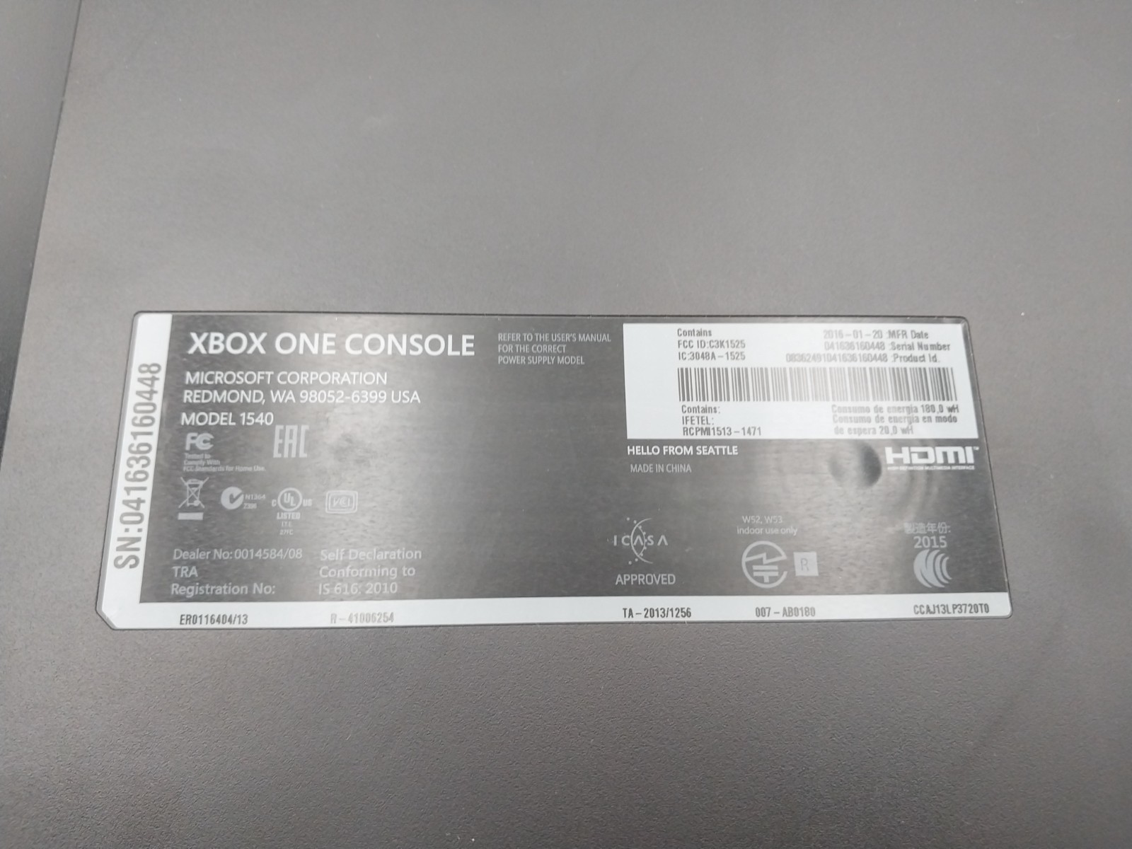 Xbox One Console 500GB System Bundle Lot With 2 Controllers & 10 Games – TESTED