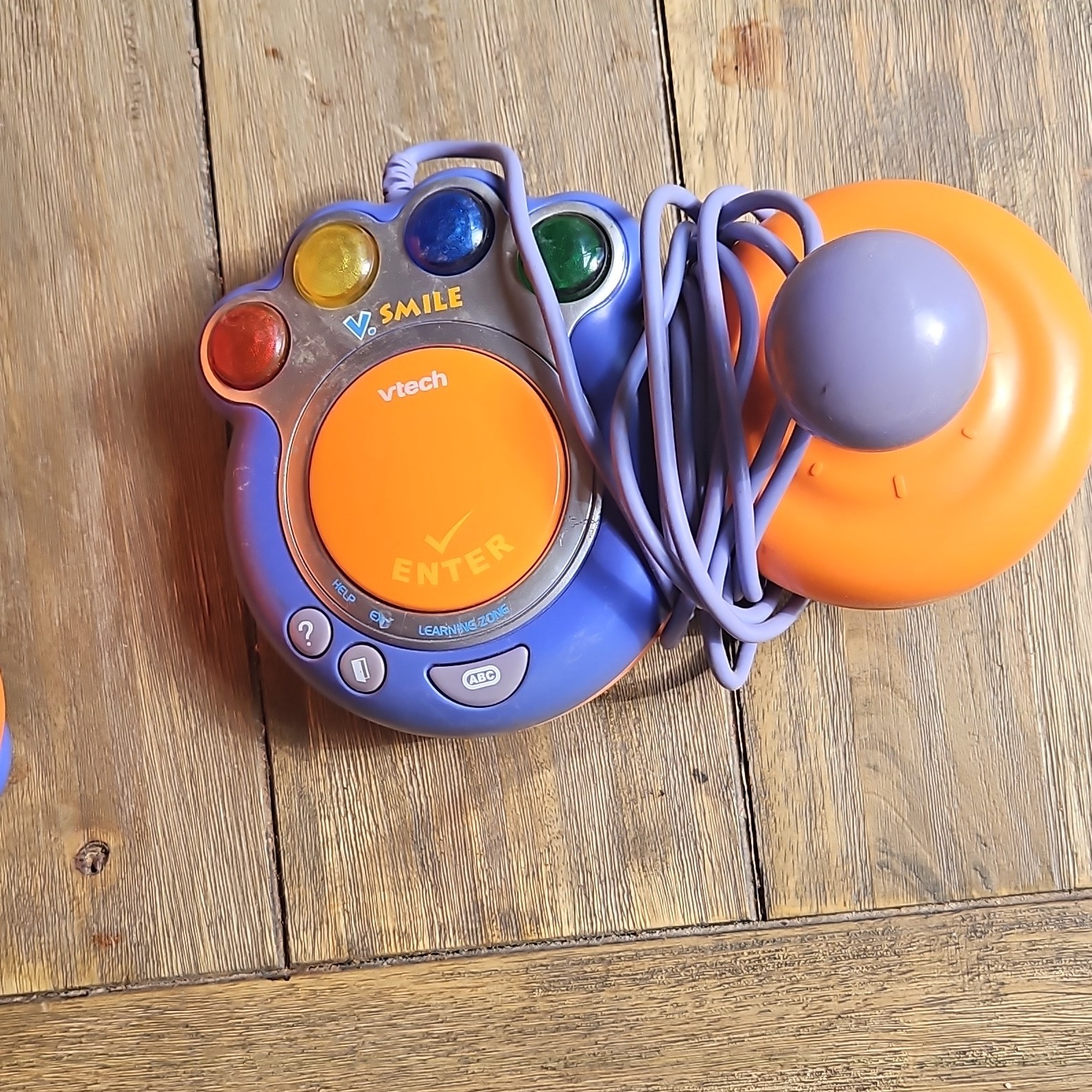 VTech V.Smile TV Learning System Home Console w/ Controller Joystick AV Cable