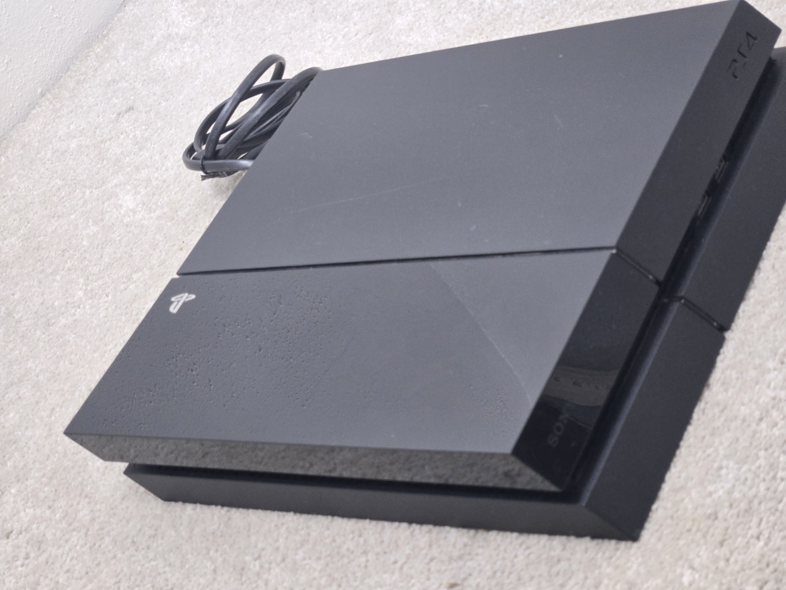 ps4 gaming console CUH-1001A black portable tested family fun 500GB console only