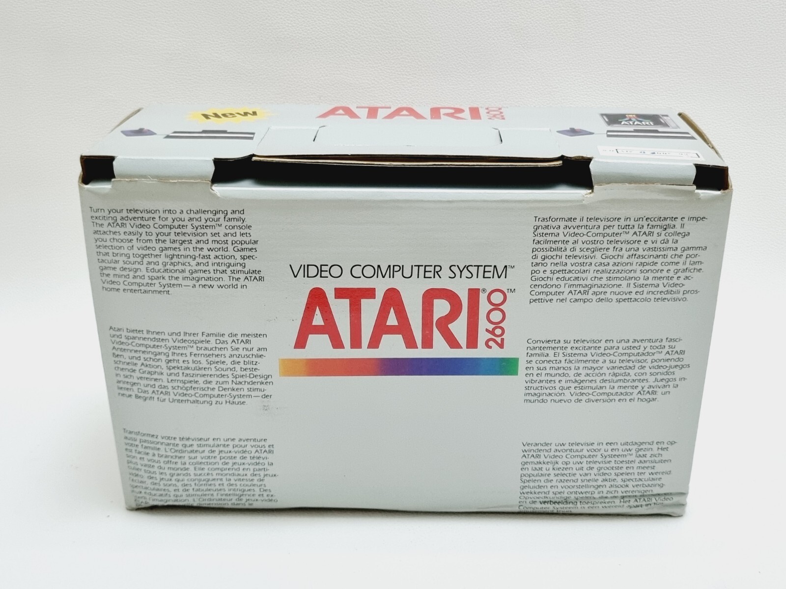 ATARI 2600 Jr Console Boxed Complete with Joystick with Bonus Game – BOXED