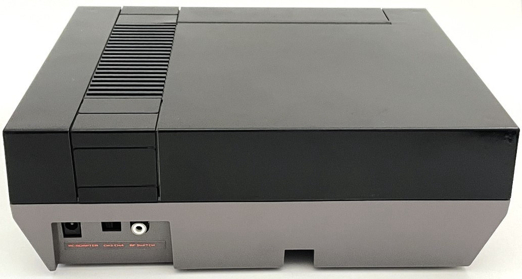 BLACK EDITION Nintendo Entertainment System NES Video Game Console Bundle Set