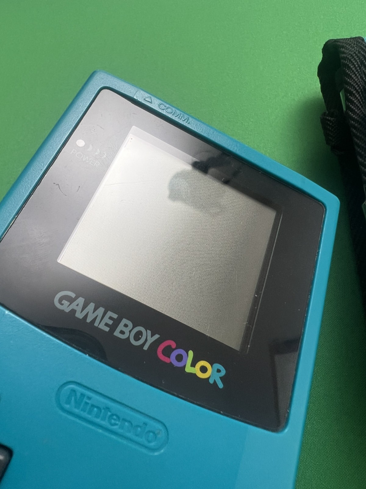 Nintendo Game Boy Color Handheld Game Console with Matching Case – Teal Nice