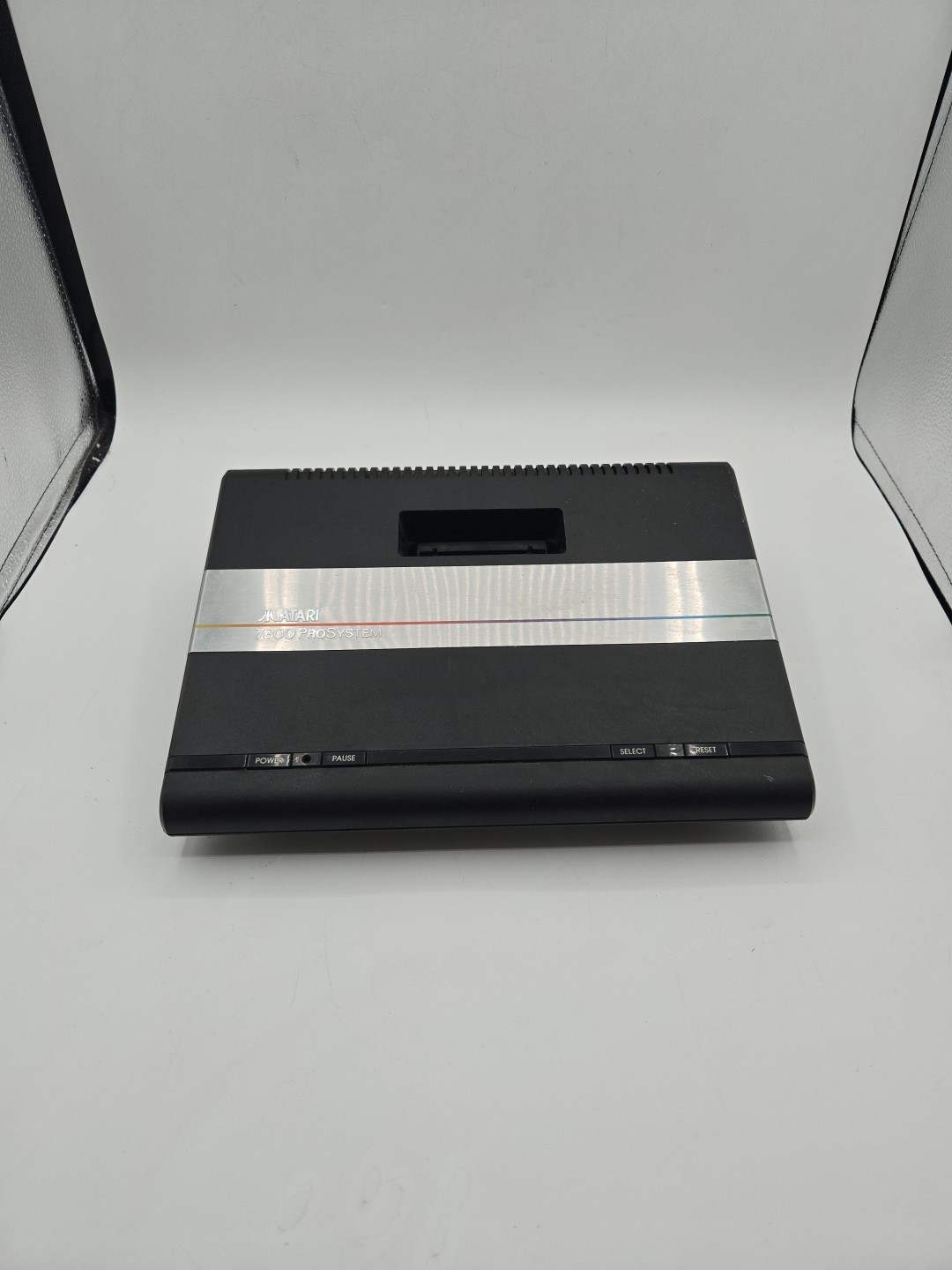 ATARI 7800 Pro System Console 16 Games Controllers Cables Tested Working Rf