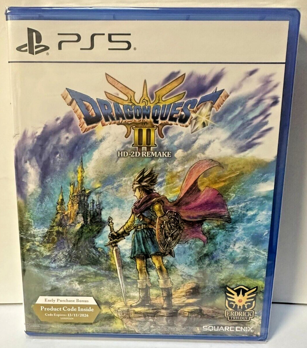 Dragon Quest III HD-2D Remake PS5 Brand New Sealed Game Special [2024 RPG]