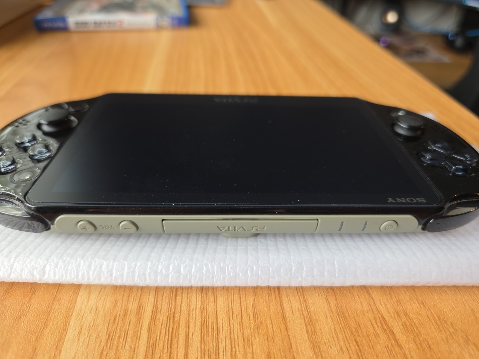 Sony PS Vita Console God Eater 2 Fenrir Edition PCHJ-10010 Khaki Black US SELLER