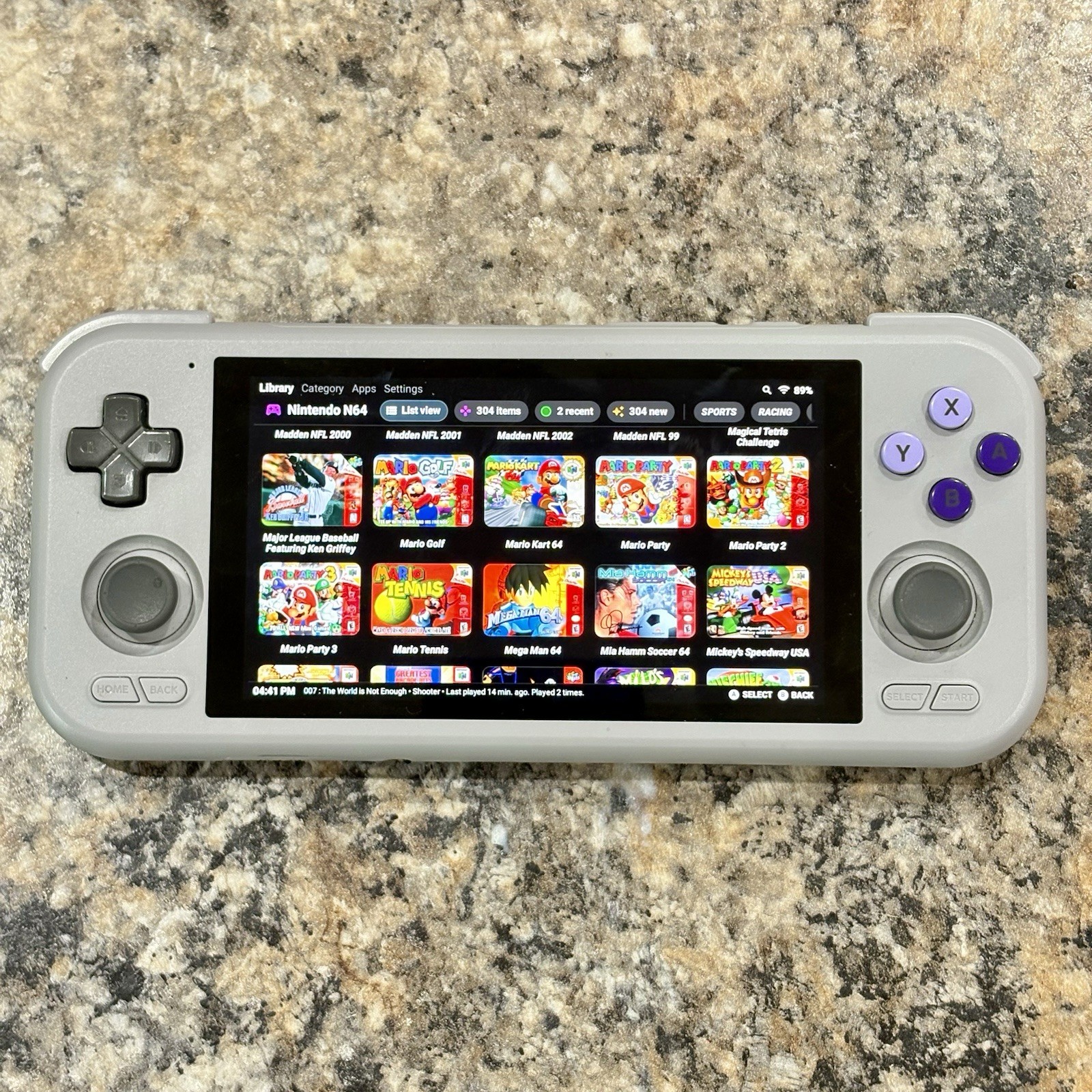 Retroid Pocket 4 Pro + Grip, Custom Handheld, 128GB + 255GB Card, Ready To Play