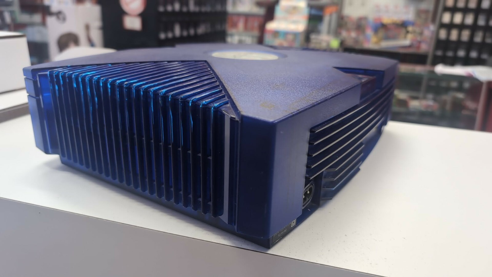 Halo 2 Ice Blue Limited Edition Xbox Console System Tested Working