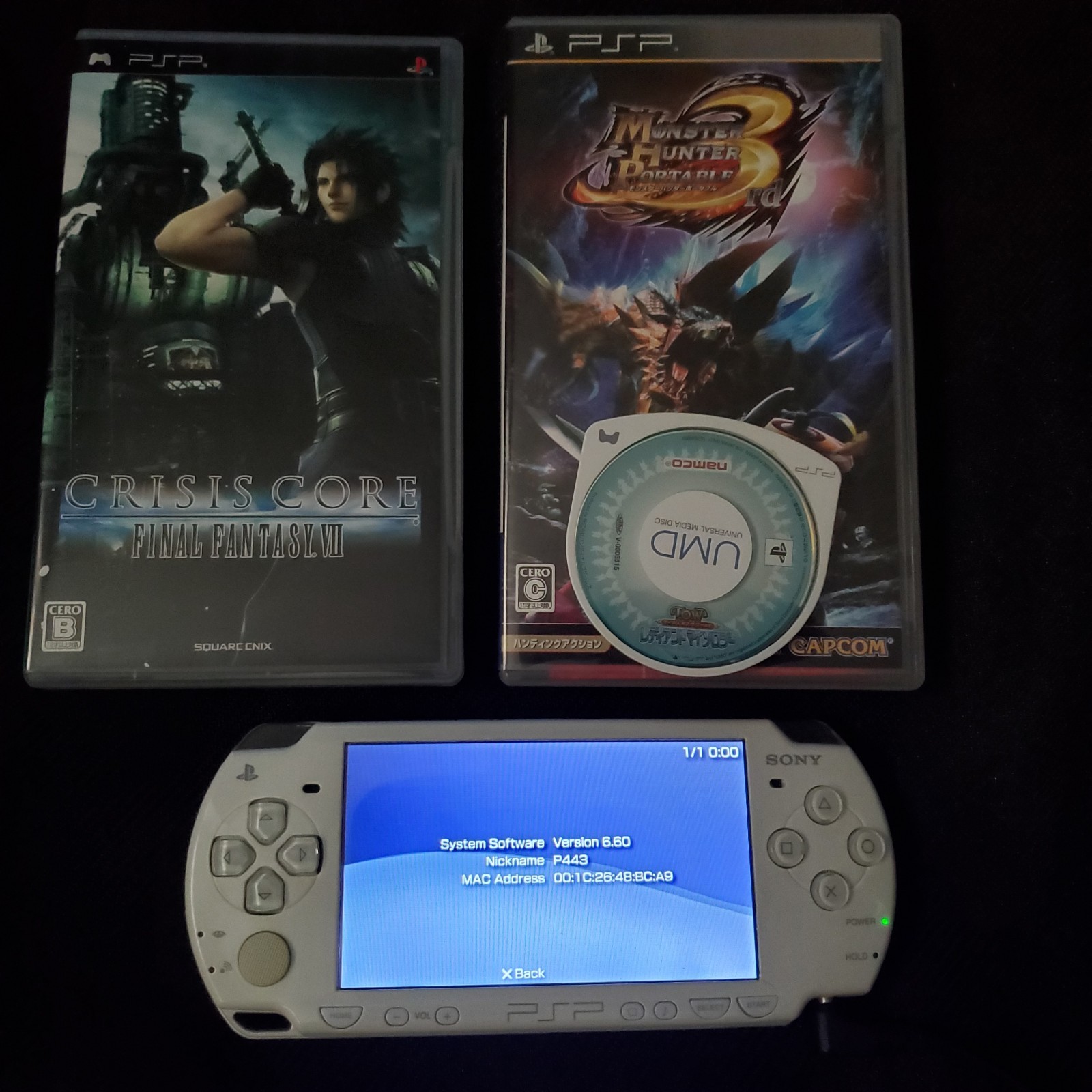 Sony PSP 2000 Ceramic White Japan Region Free English CFW 6.60+3 Games READ