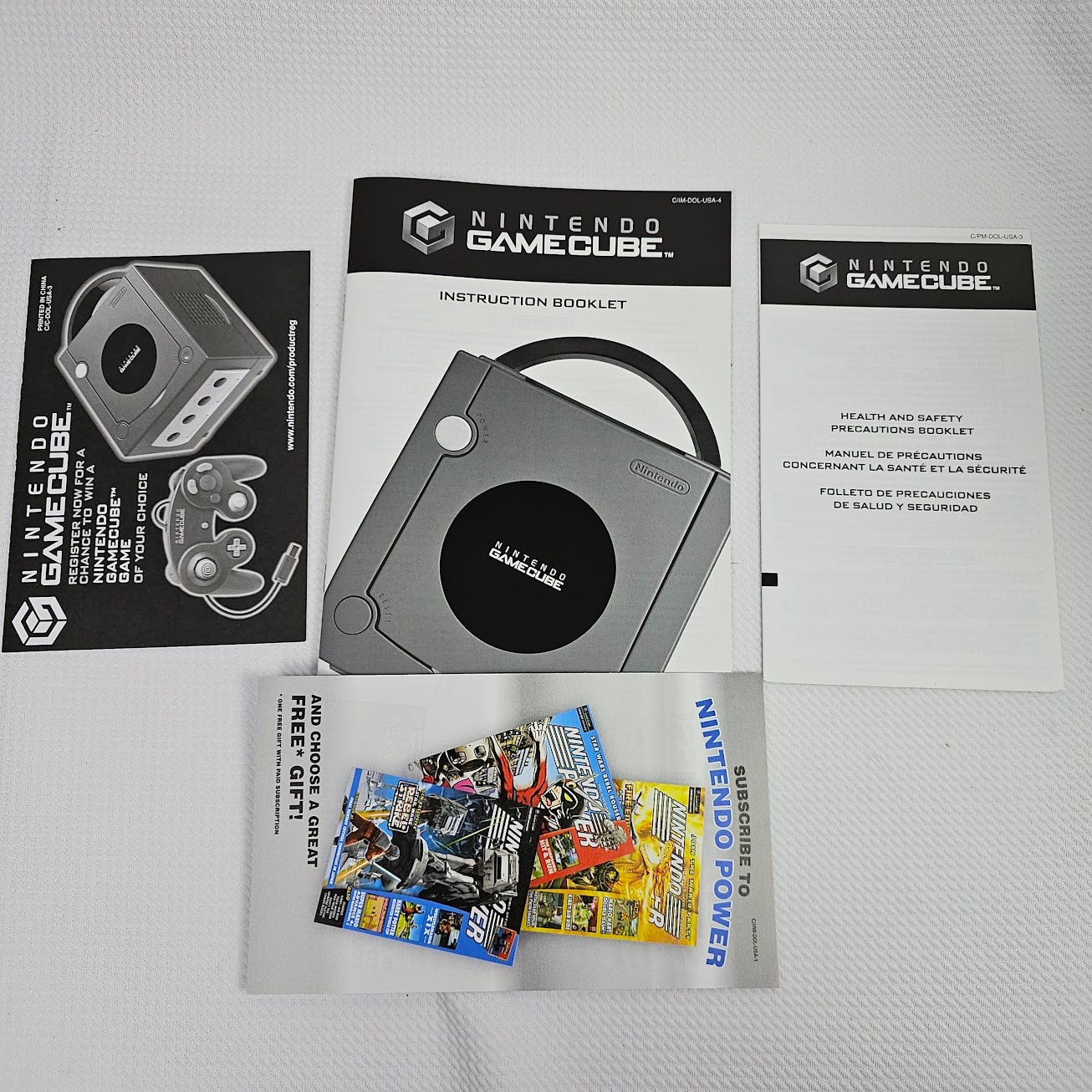Nintendo GameCube Platinum Edition (Model DOL-101) – Pristine Open Box / Unused