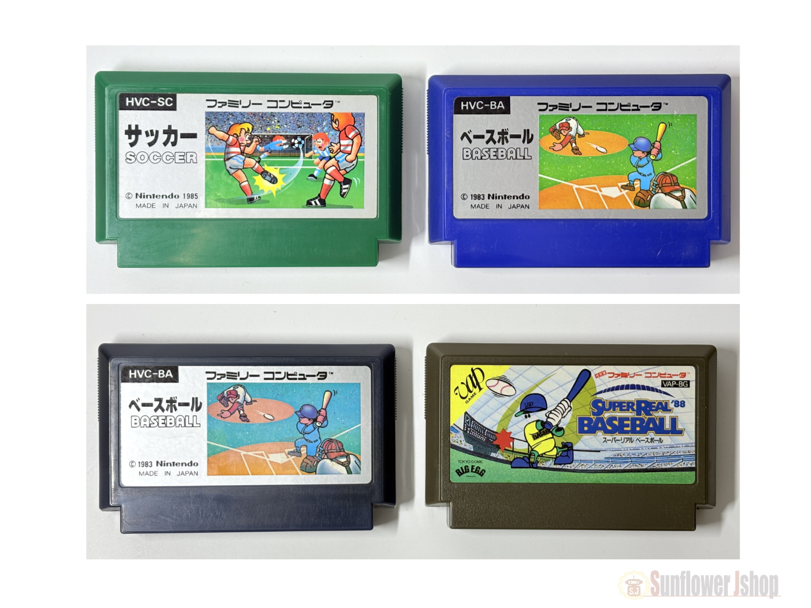 Nintendo Famicom Game Lot Mario Bros 3 TMNT USB Controller Cases Japan Set