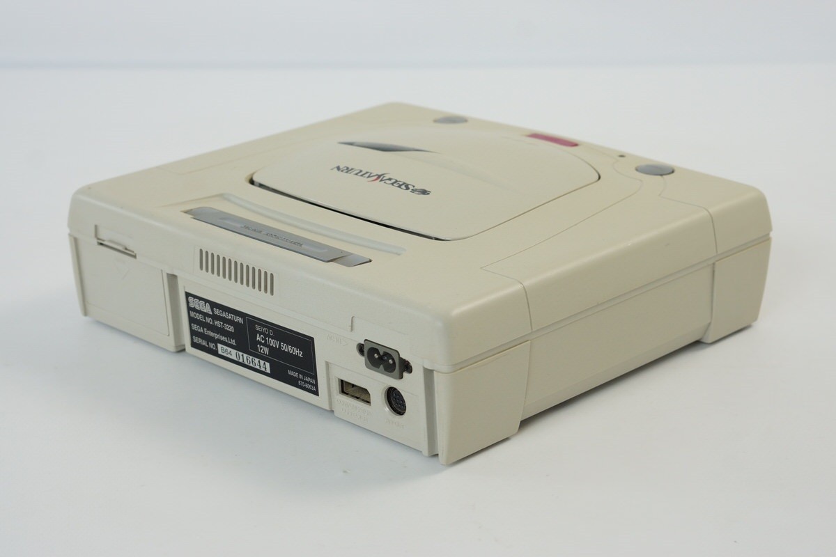 Sega Saturn Console -System Only- WHITE HST-3220 Tested NTSC-J B64016644