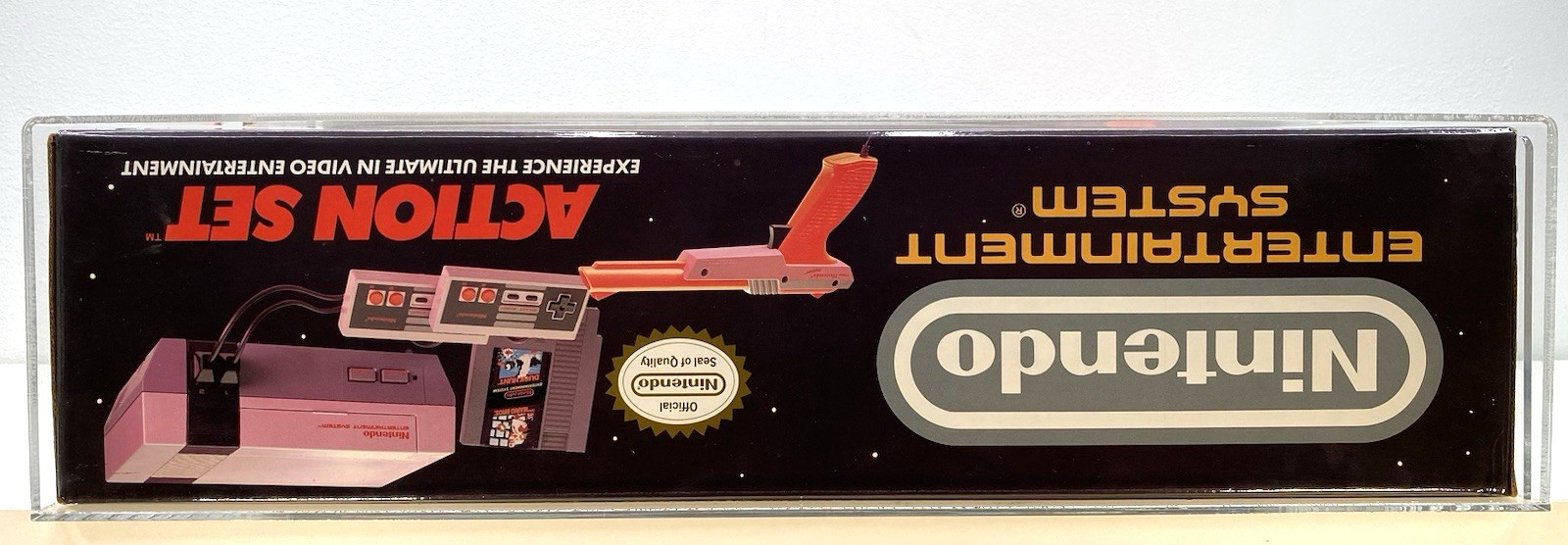 NES Nintendo Action Set Red Zapper System Console New Sealed CAS 85+ TOP POP