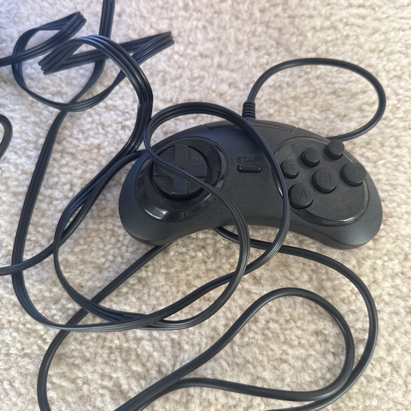 Sega Genesis AtGames Console 1 Controller Manual AC Adapter Original Box Tested