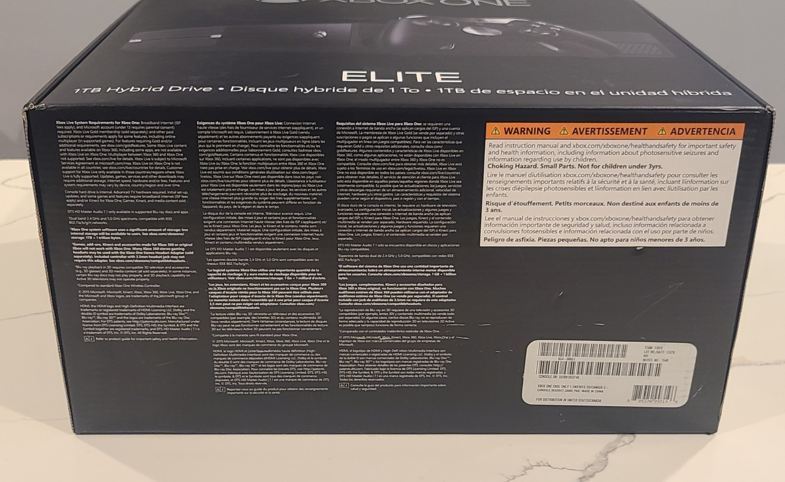 Xbox One – Elite Black 1 TB Console Bundle – NEW/Sealed – Collector Stored