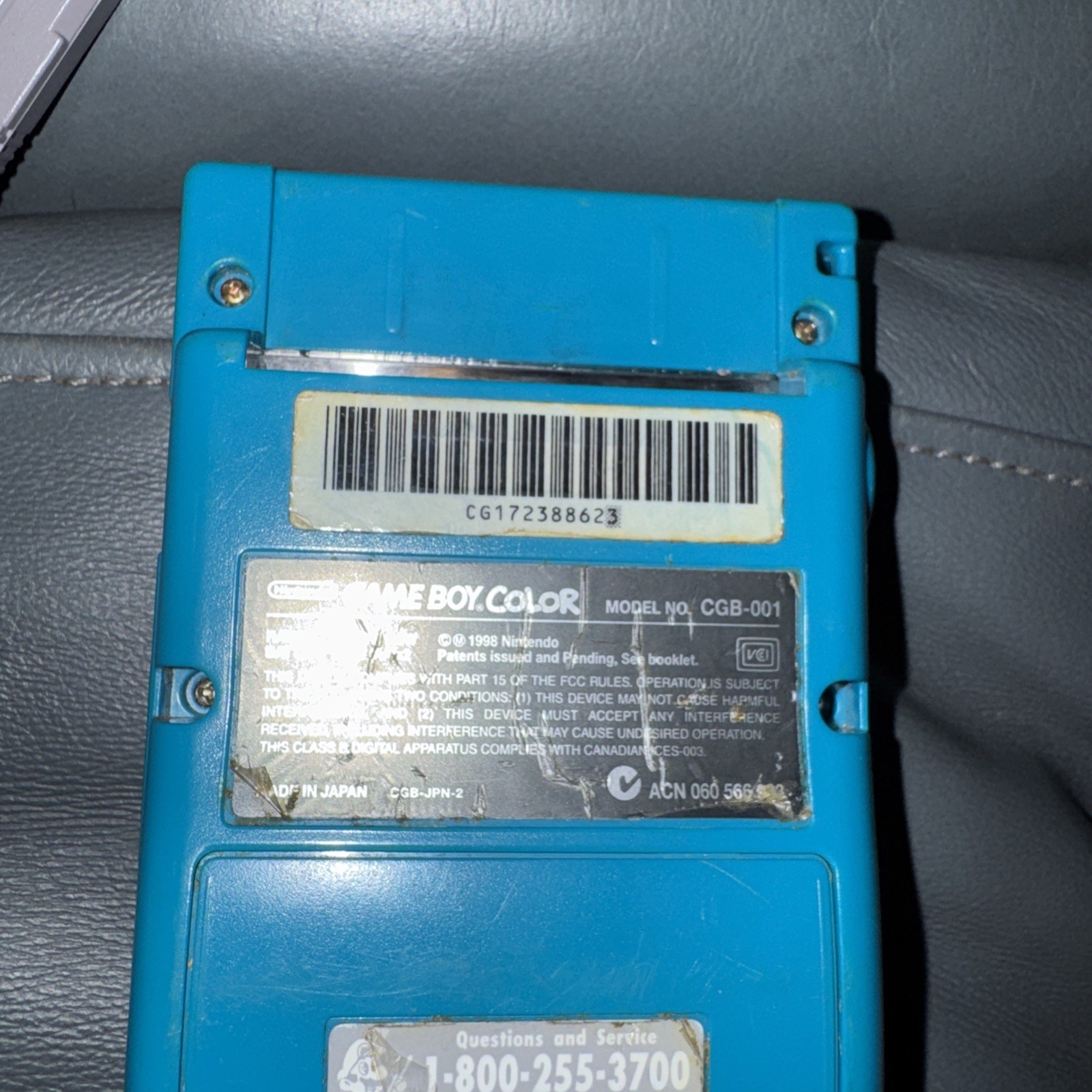 🎨 Teal Game Boy Color