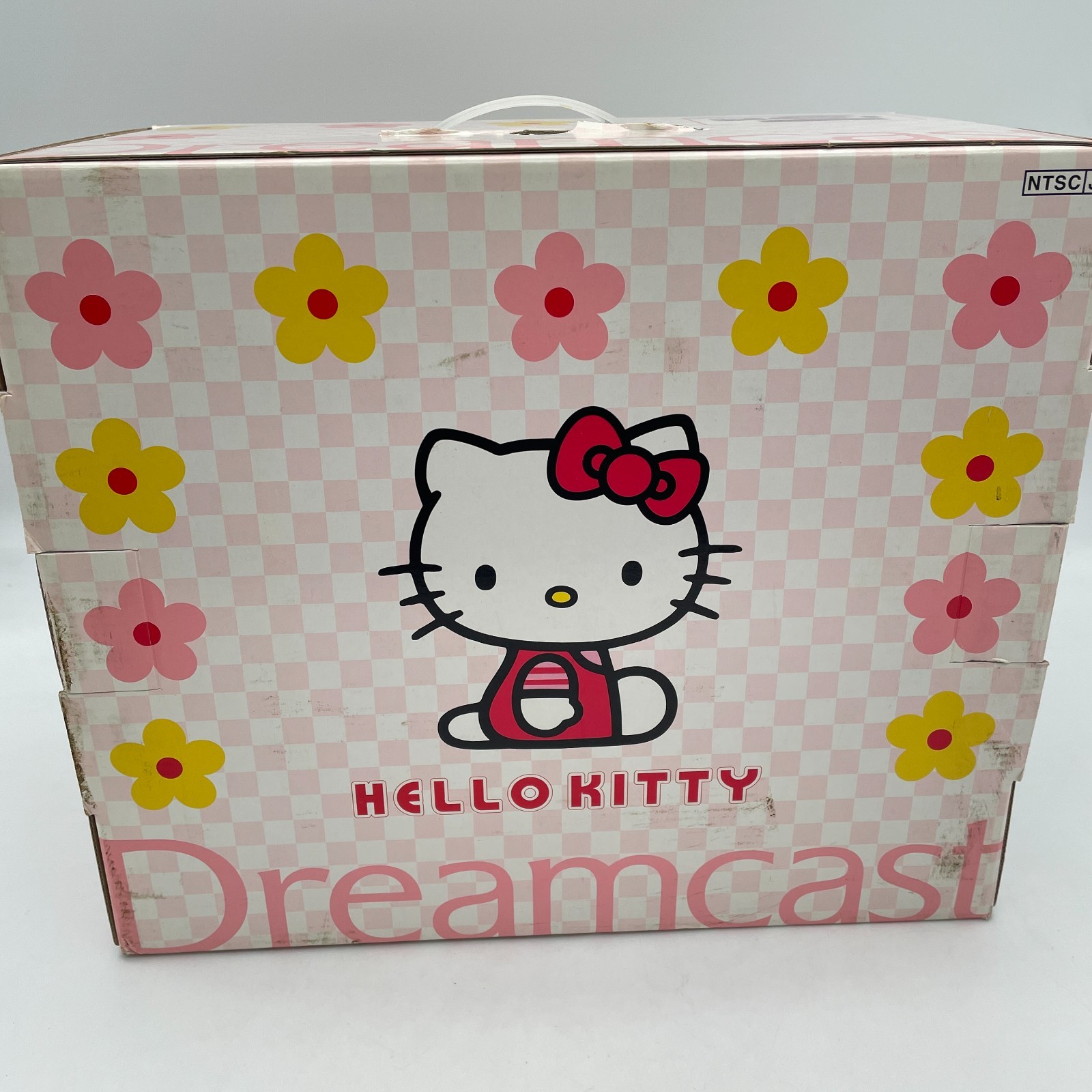 SEGA Dreamcast HELLO KITTY PINK HKT-3000 Console Set Tested w/ BOX
