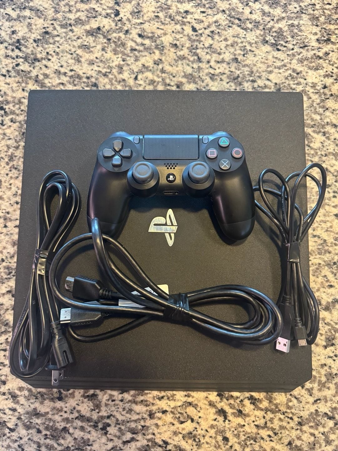 Sony PlayStation 4 Pro Console Model CUH-7215B with DualShock 4 Controller