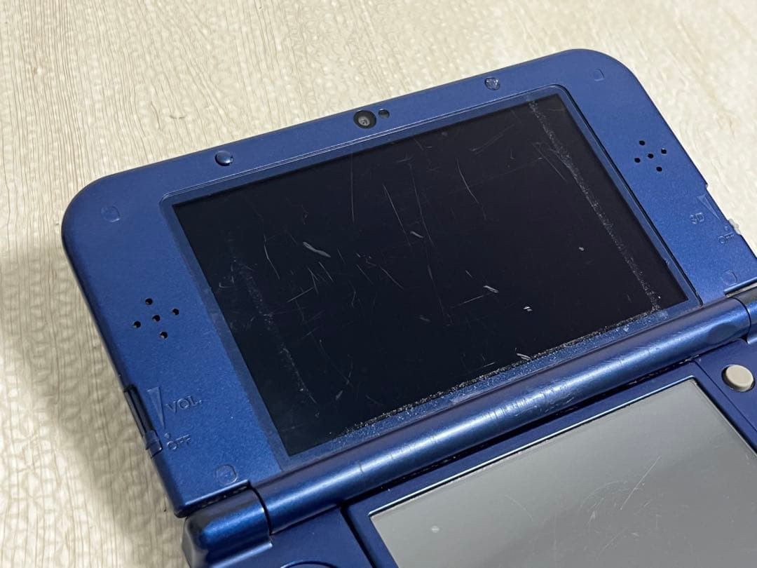 Nintendo New 3DS LL XL Metallic Blue IPS Upper Screen Japan NTSC-J Only 0176