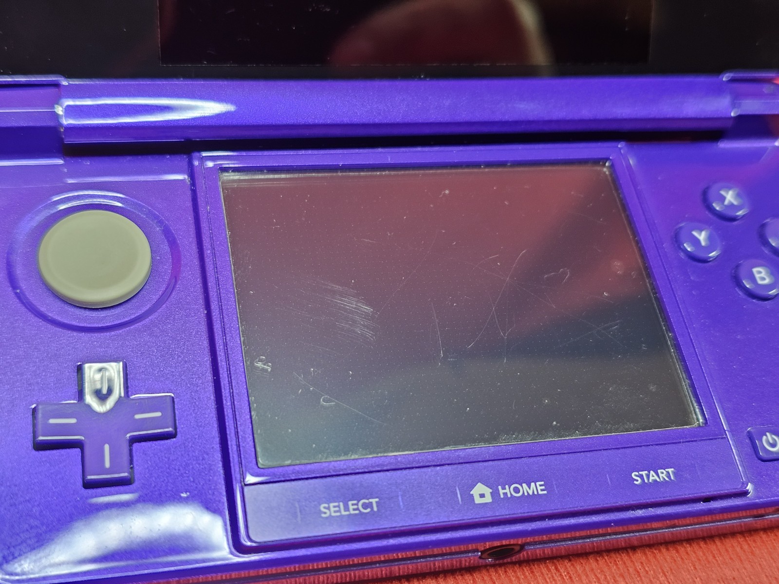 Nintendo 3DS Midnight Purple Handheld System Console – Clean & Tested -Authentic