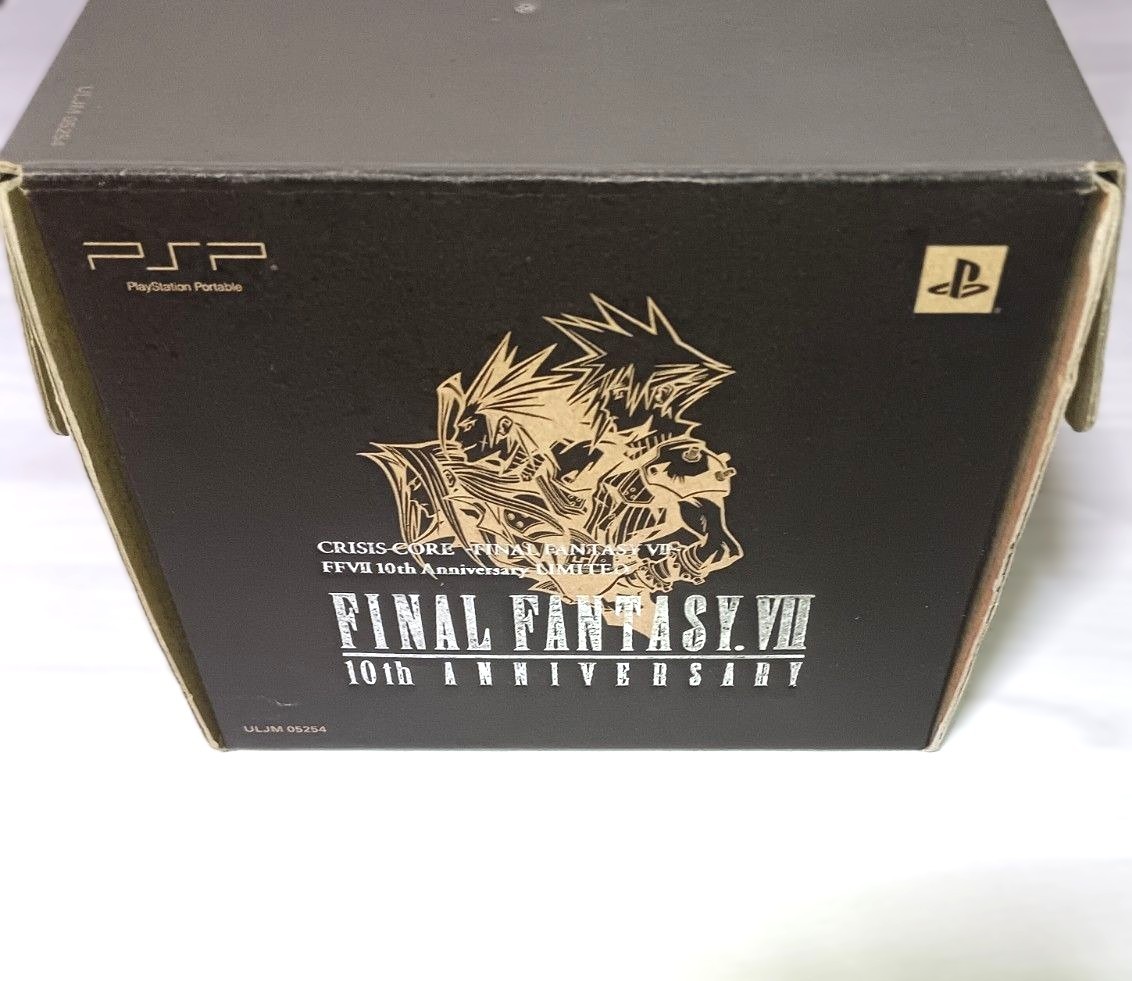 Sony PSP-2000 Crisis Core Final Fantasy FF Ⅶ 7 Limited Console in Box Used good