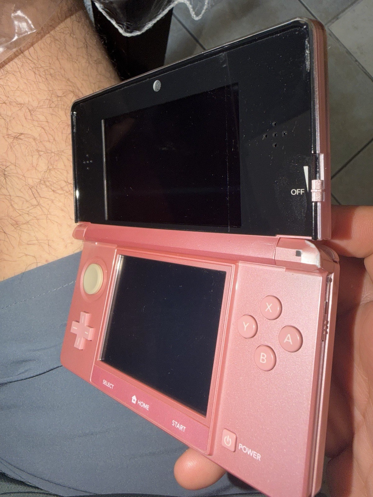 Nintendo 3DS XL Pink Handheld Console Wi-Fi, 4GB, NTSC-U/C SPR-001
