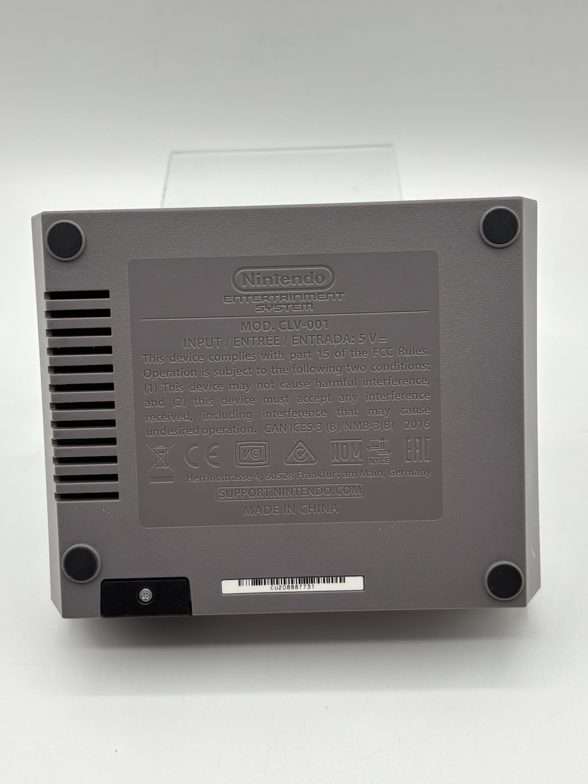 OEM Nintendo NES Classic Edition Mini CLV-001 Console Only Tested & Authentic__