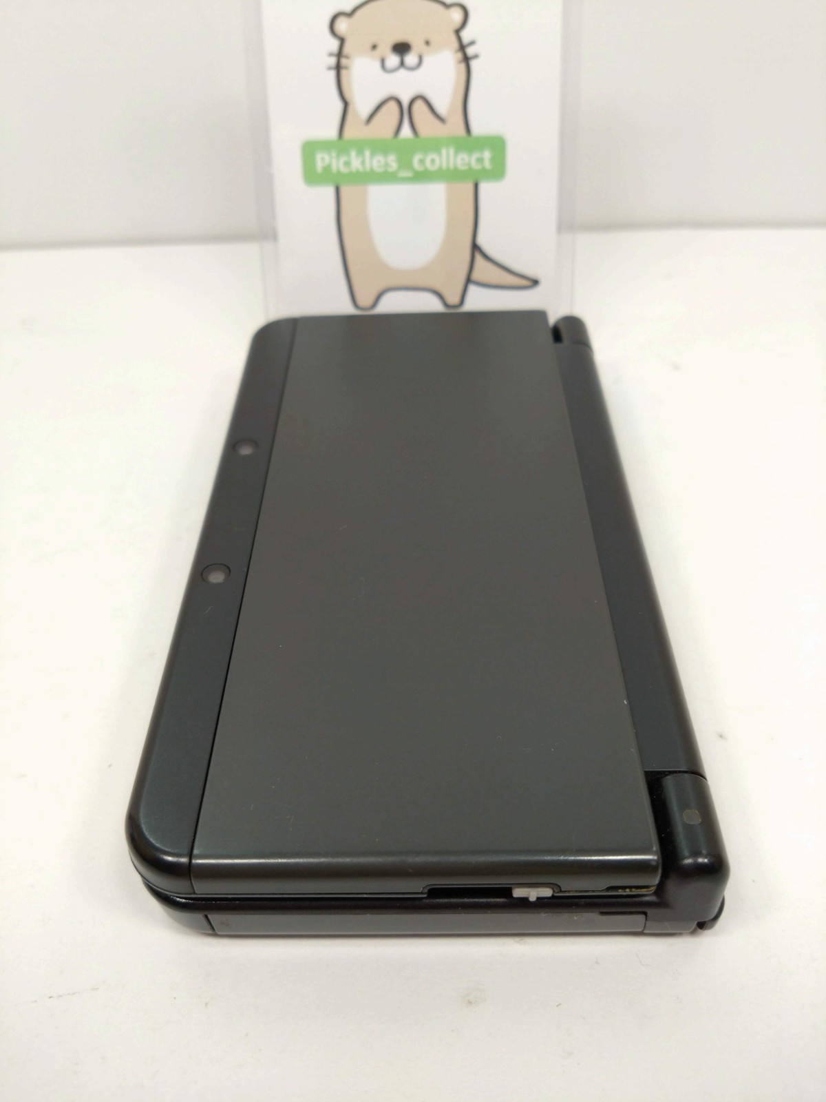 Nintendo New 3DS Black KTR-001 w/4GB Stylus language Japanese Tested 0511A