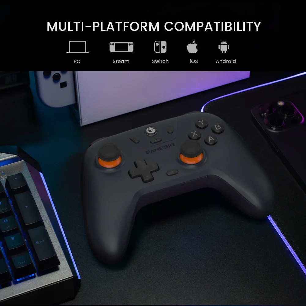 GameSir Nova Lite Switch Controller Gaming Gamepad with Hall Effect for Nintendo