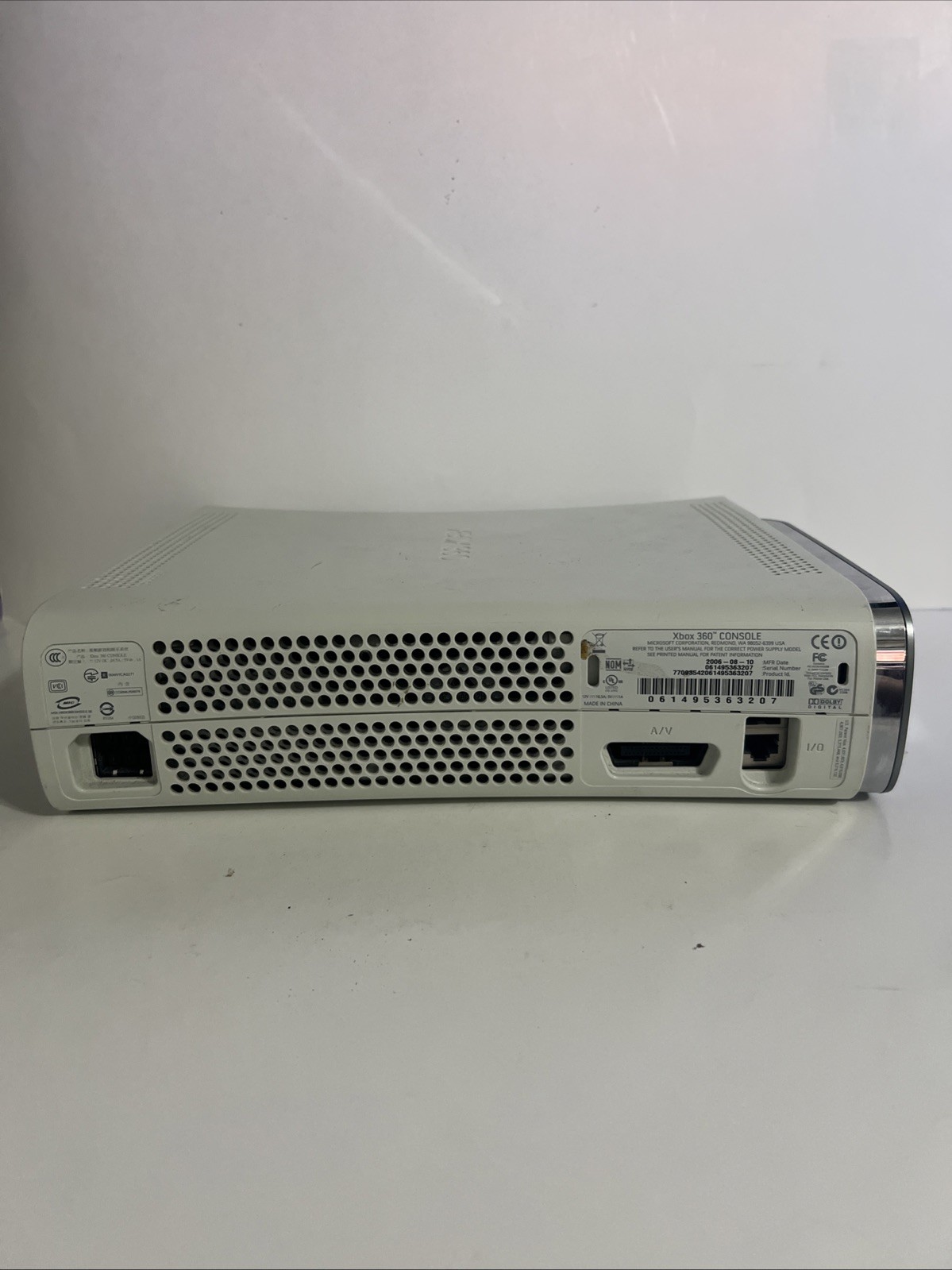 Xbox 360 Console Bundle Tested All Cords, Working 2 Controllers And 2 Games