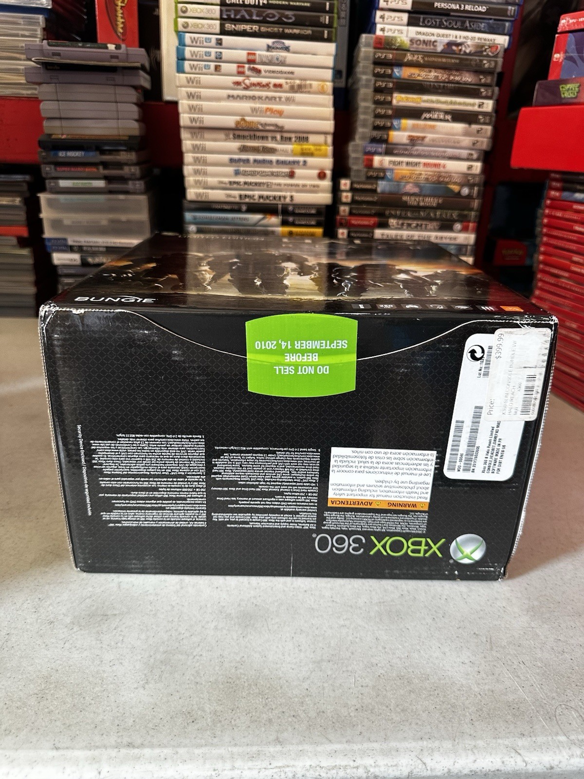 Xbox 360 Halo Reach Limited Edition Console Brand New In Box. Factory Sealed.