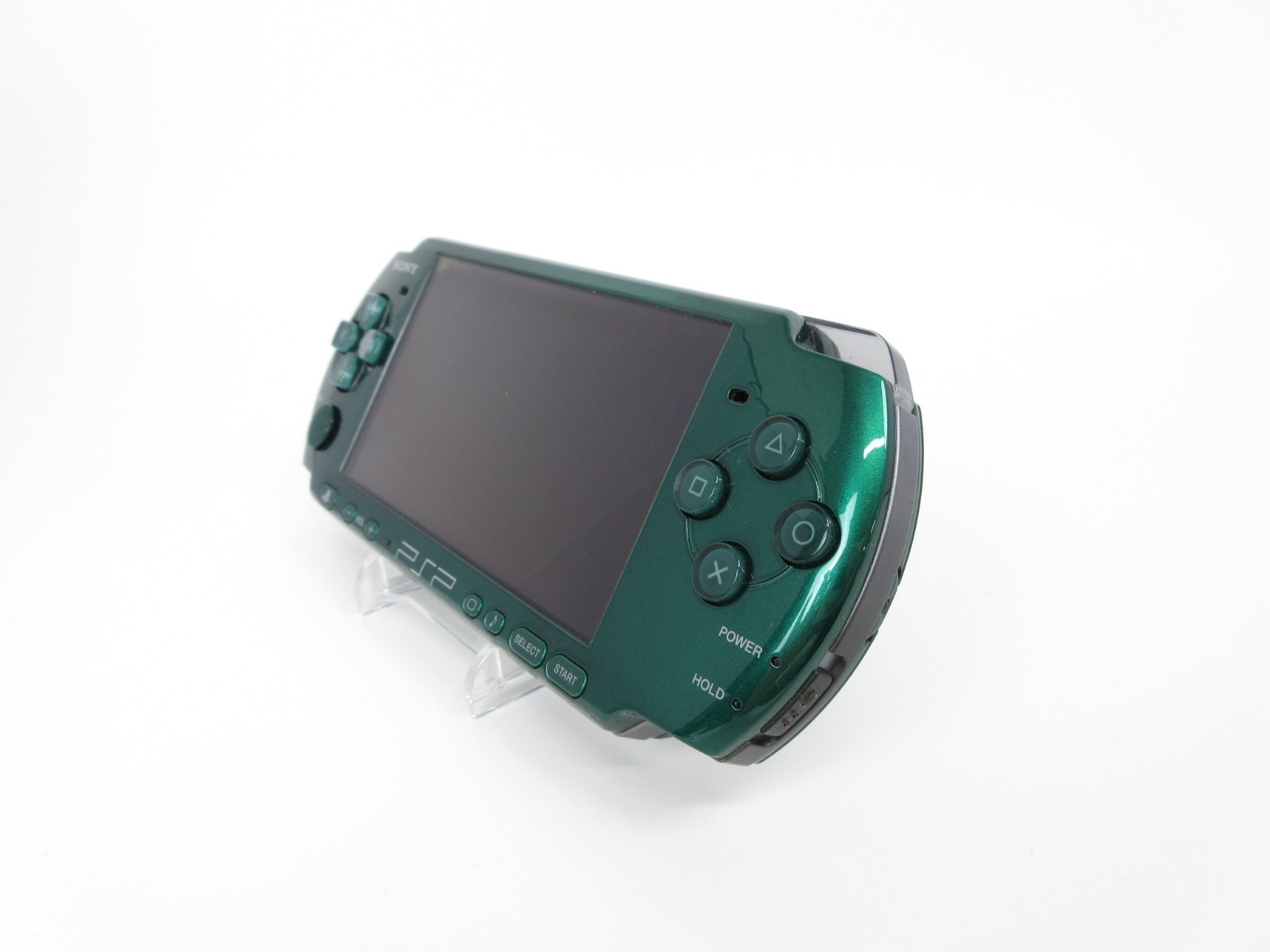 【Very Good】Sony PSP-3000 Spirited Green Console No Battery Japan Ver. #DEN0523/0