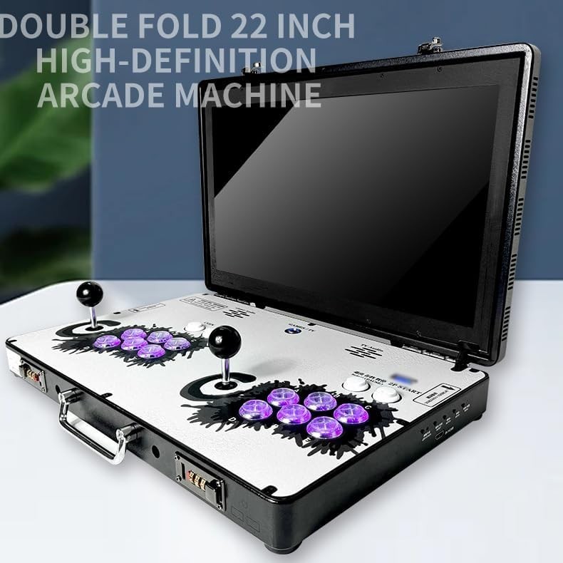 20000 in 1 Portable Retro Arcade with 22-Inch Display and Built-in Sound