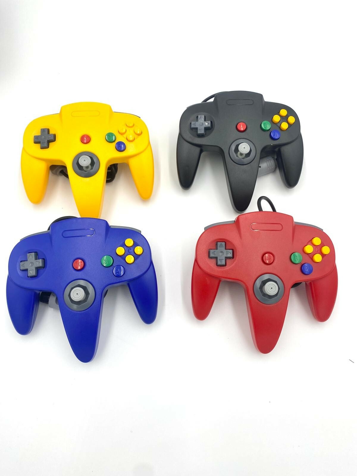 N64 Nintendo 64 Console «Region Free» N64 Console+UP TO 4 NEW CONTROLLERS +Cords