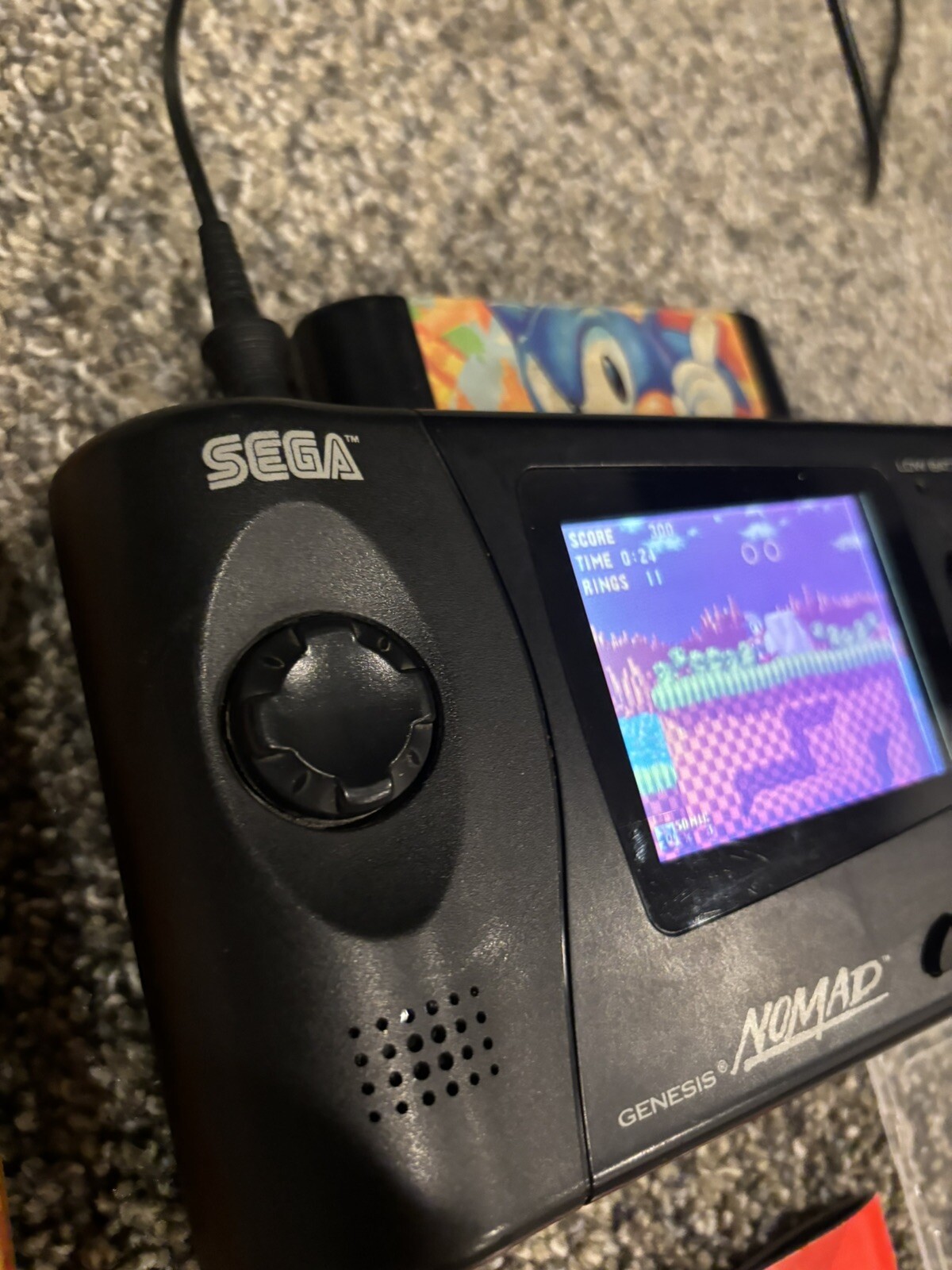 CLEAN! Sega Nomad Genesis Handheld & Sega 32x Games Lot! Slam City, Fahrenheit +