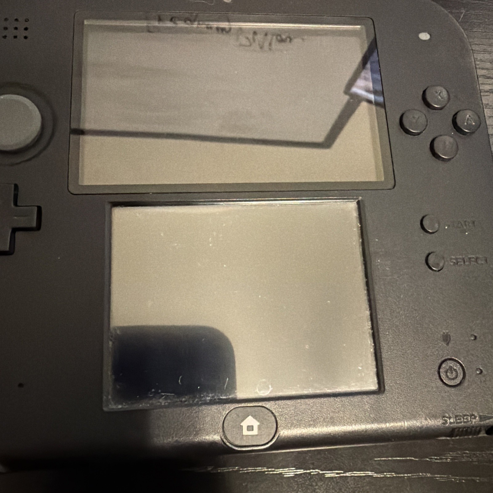 Nintendo 2DS Launch Edition Crimson Red Handheld System Tested Works