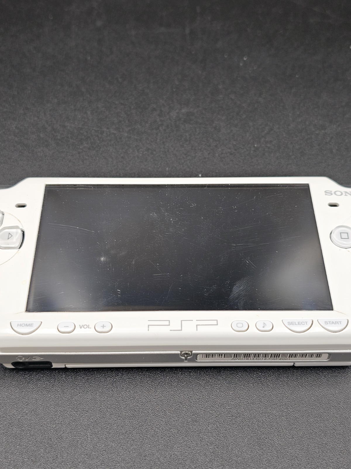 Sony PSP 2001 Playstation Portable White Console Starwars Darth Vader Limited Ed
