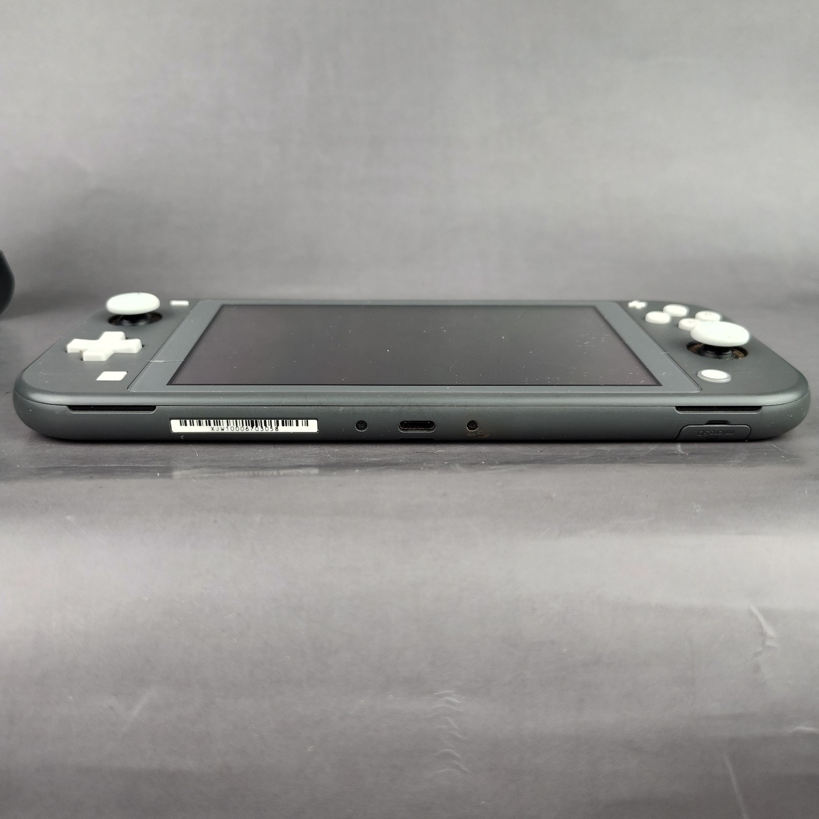 Nintendo Switch Lite Grey Console Bundle 128GB M-Card, Pro Controller, & Holder