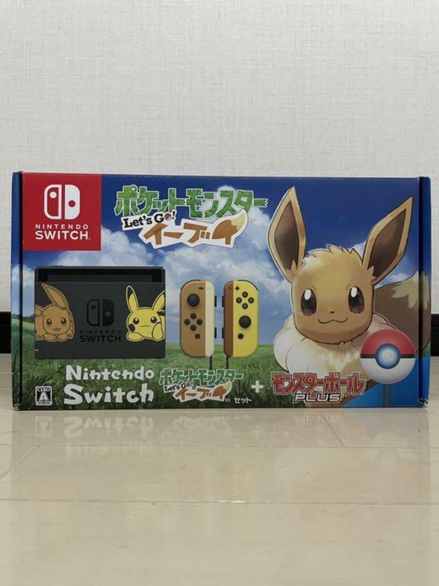 Nintendo Switch Pokemon Lets Go Pikachu & Eevee Edition Console Ball Plus etc JP