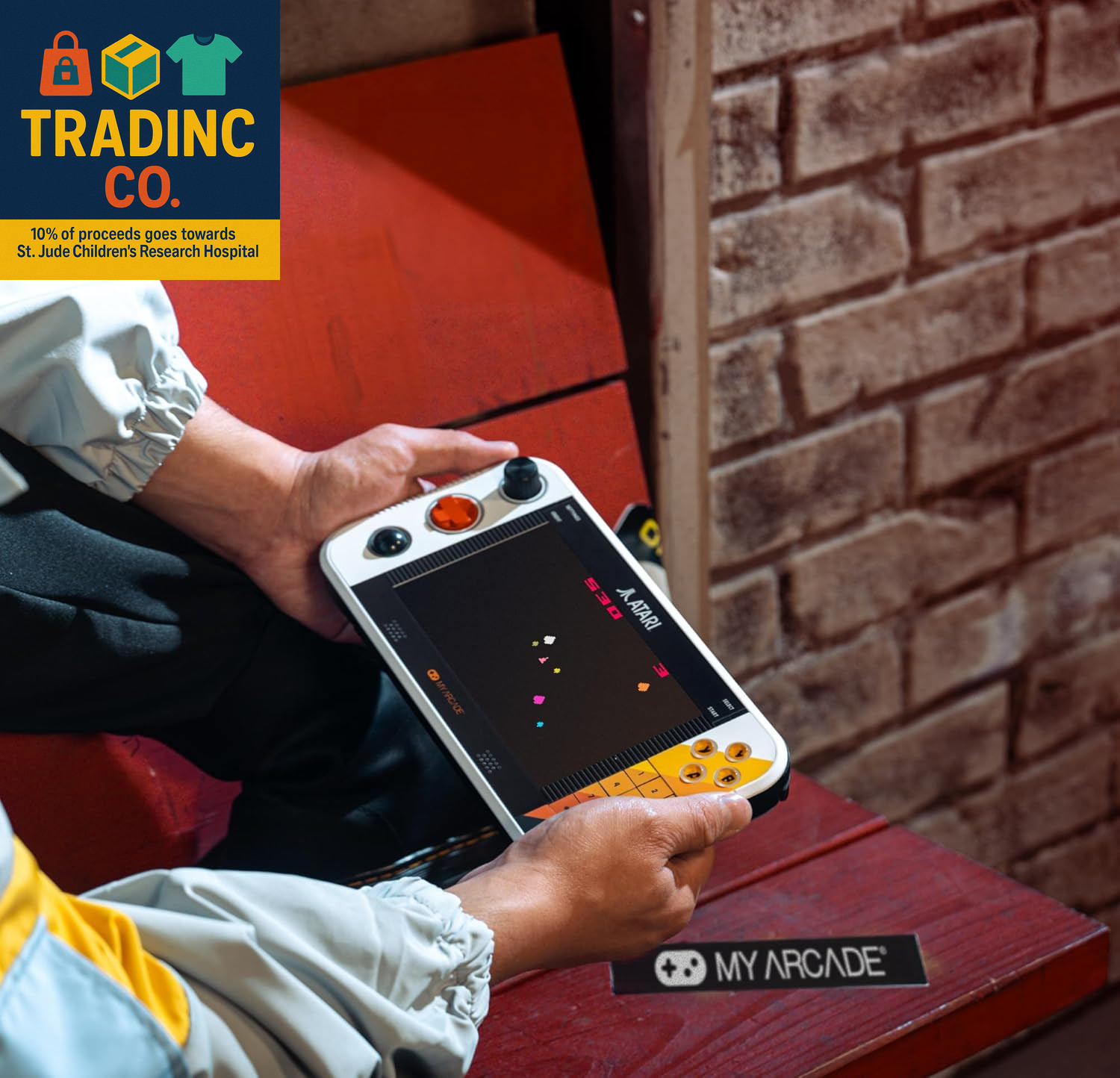 Atari Gamestation Go: Rechargeable Battery, over 200+ Preloaded Retro Video Game