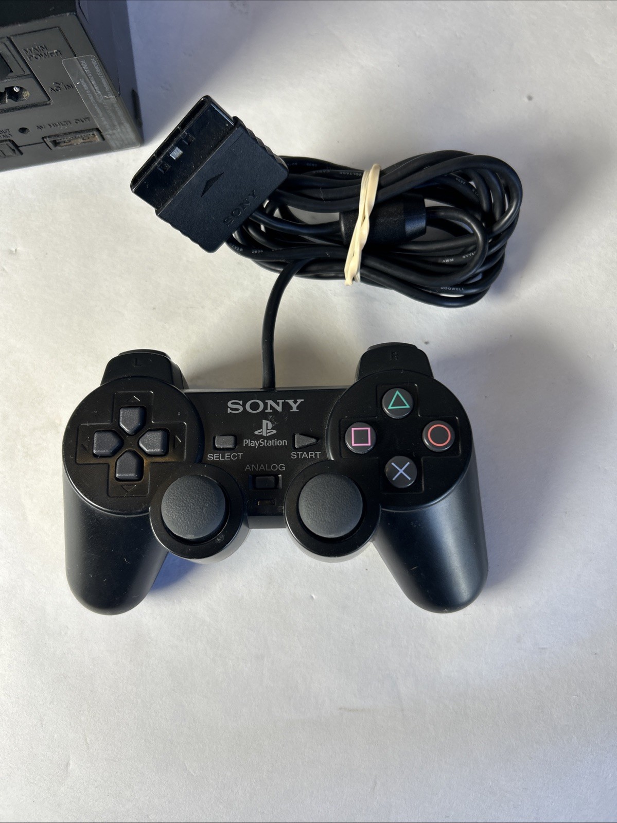 Sony PlayStation 2 PS2 (SCPH-39001) Complete Console Bundle Genuine Controller