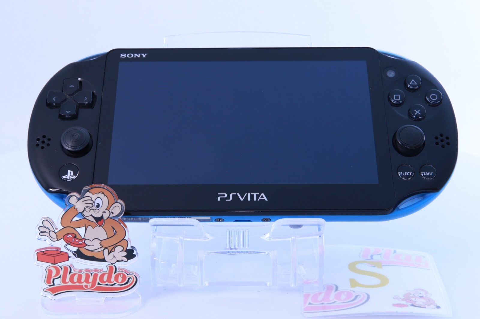 SONY PS Vita PCH-2000 Blue Black Console Only Select 3Rank【1Day Shipping】