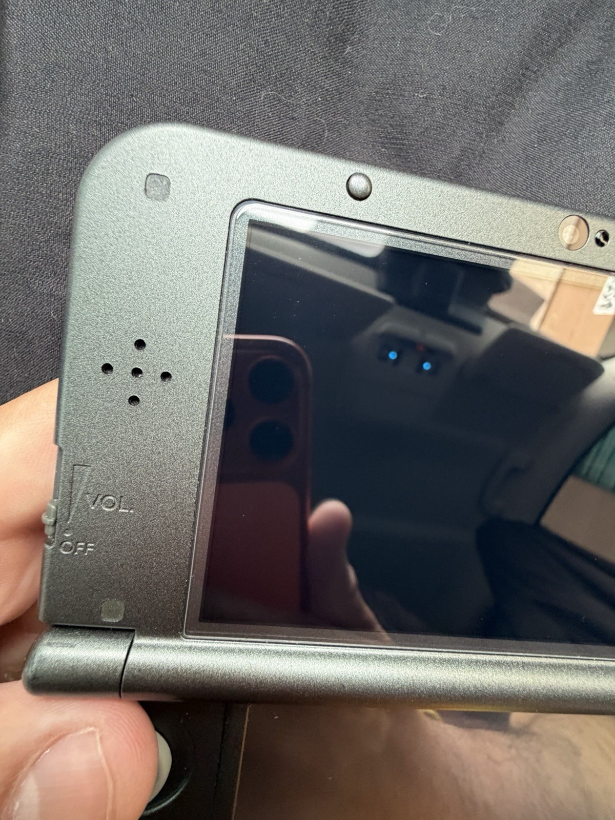 New Nintendo 3DS XL Gray Black Console Tested READ DESCRIPTION! SD CARD ISSUES