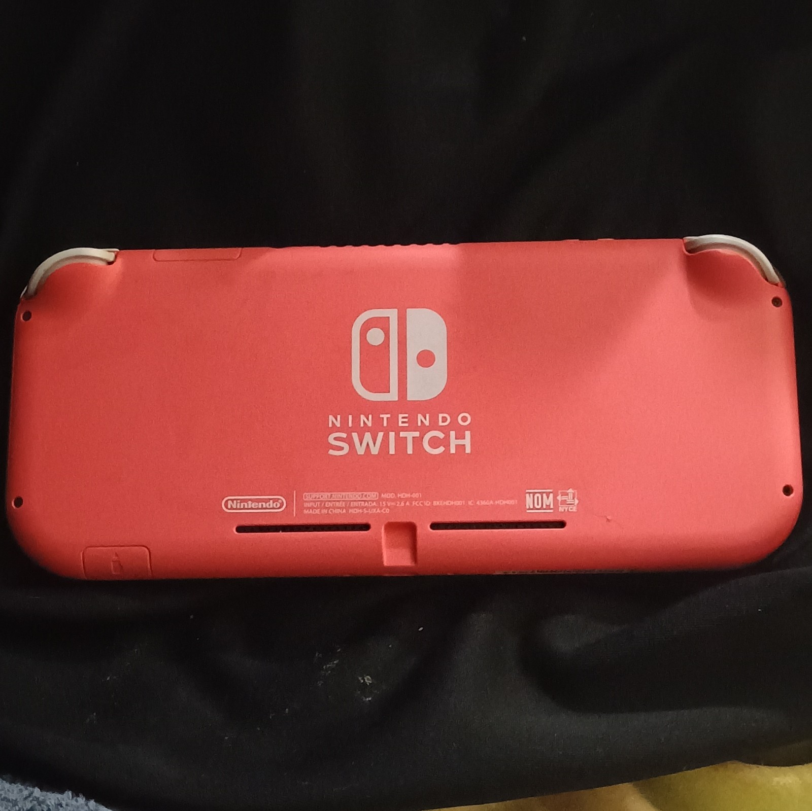 Nintendo Switch Lite Coral Handheld Console Wi-Fi USB-C Headphone Jack