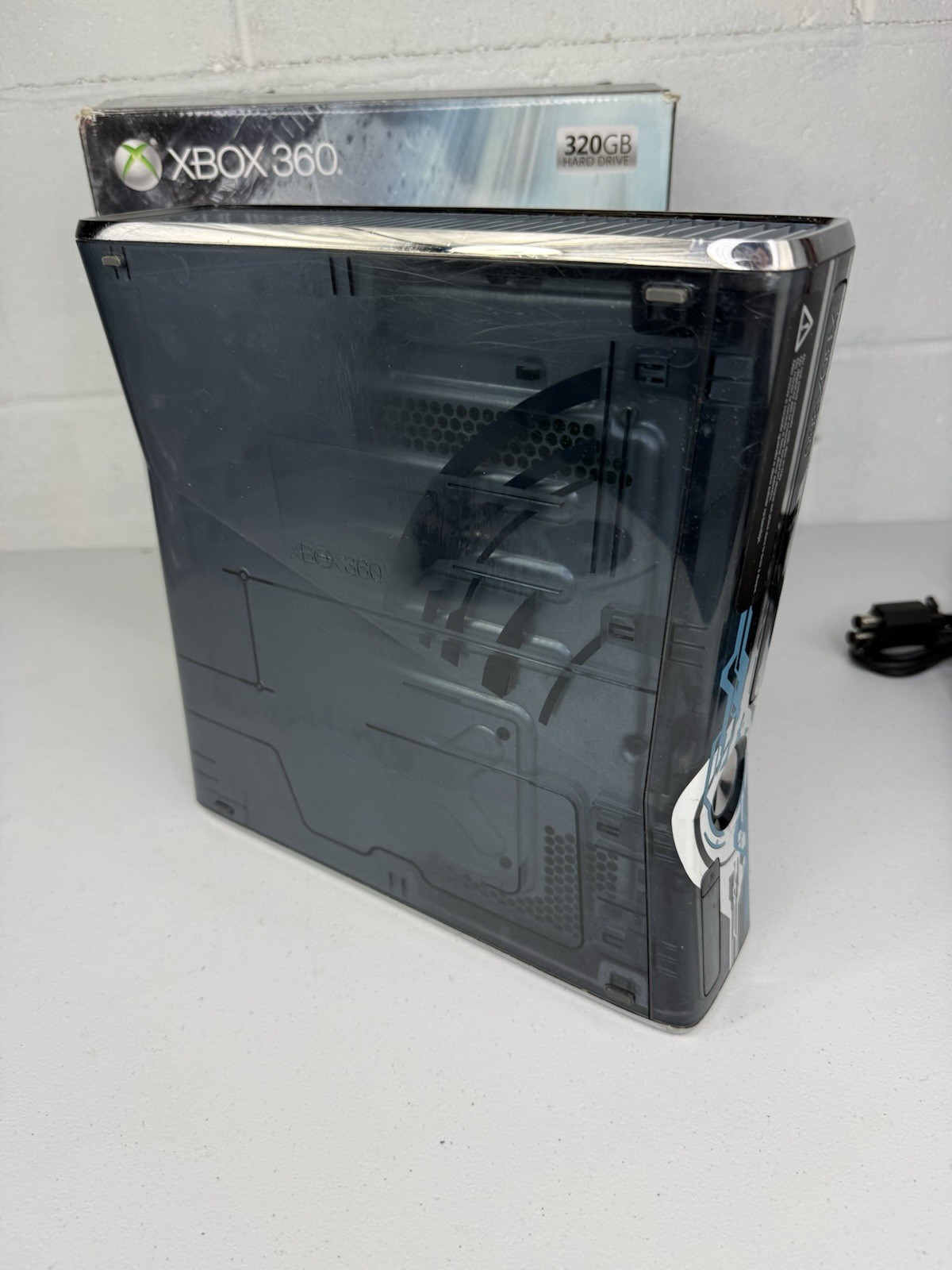 Xbox 360 Halo 4 Limited Edition Console Bundle 320GB Tested Working
