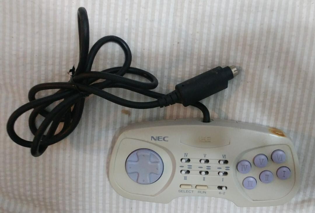 PC Engine Duo-RX Console Set Super CD-Rom2 w/Controller Cables