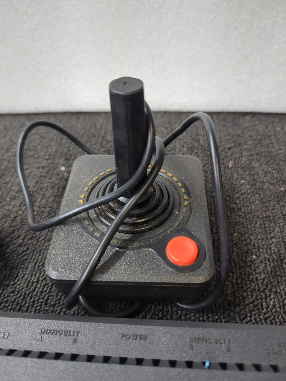 Atari 2600 Jr. Rainbow Console Bundle with 10 Games! Tested Works