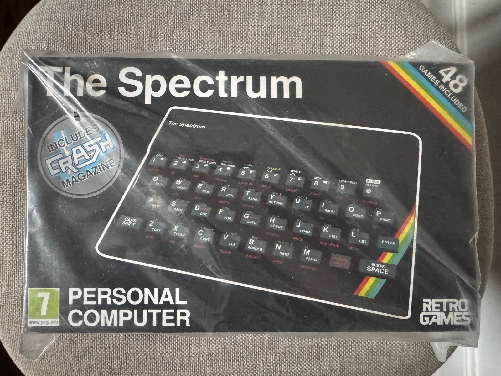 The SPECTRUM CONSOLE Retro Games Personal Computer NEW Micro Sinclair ZX USB