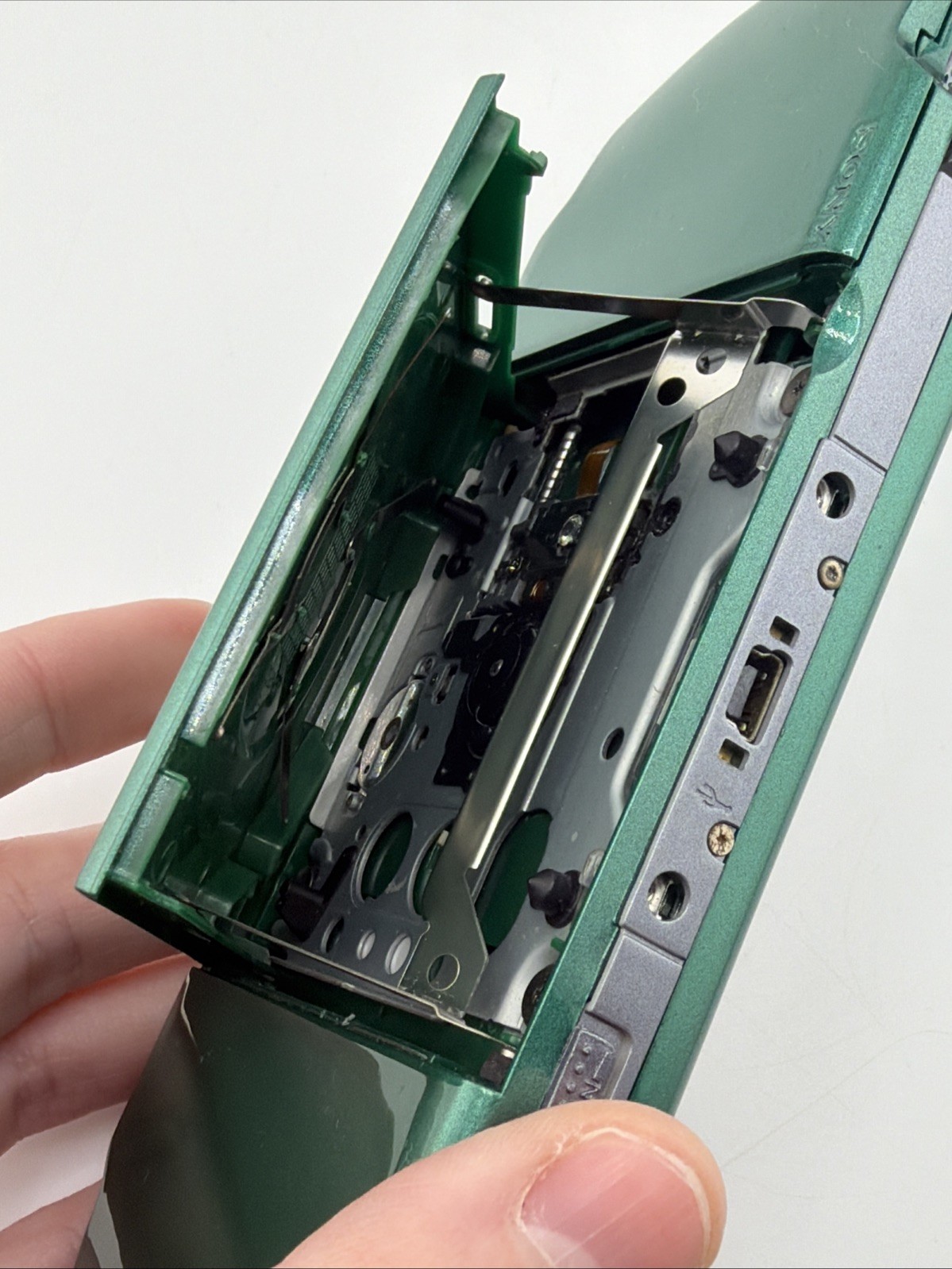 Spirited Green Sony PSP 2000 Console Tested Working 64GB Card, Case, OEM Battery